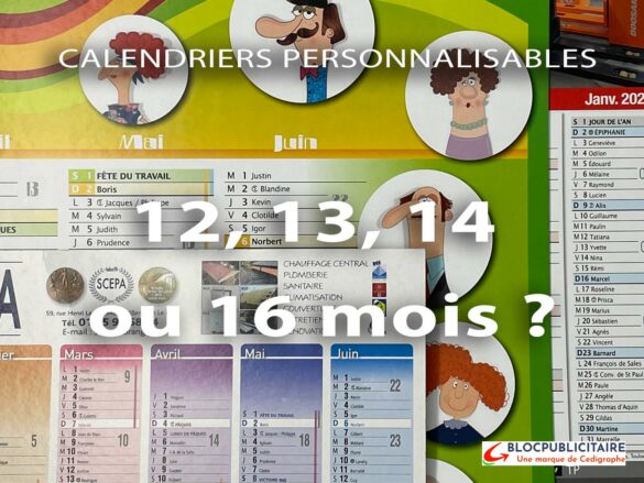 Calendrier bancaire 2023 personnalisé Industrie - TG237 - 66 x 43 cm