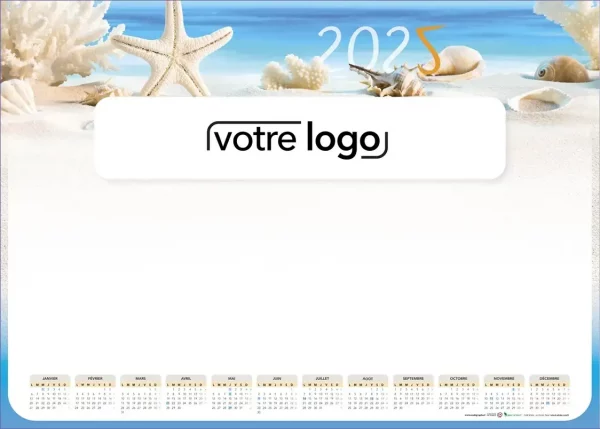 Sous Mains promotionnel 2025 personnalisable pour les entreprises