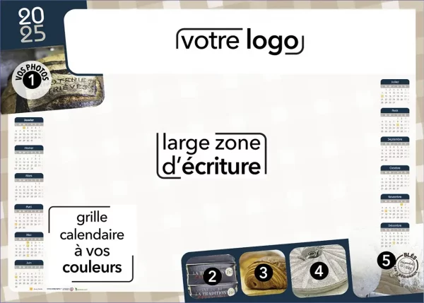 Sous-main personnalisable pas cher