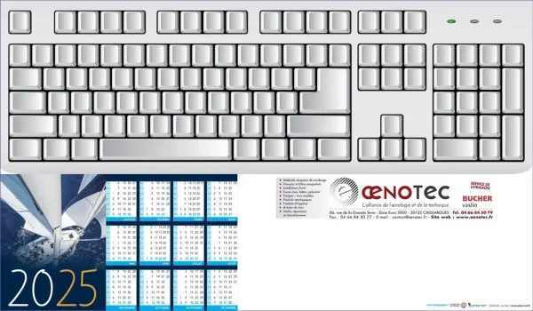 Sous-Main Clavier personnalisables