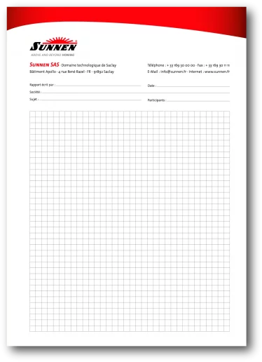 bloc-notes personnalisable A4