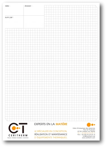Bloc-notes personnalises A4