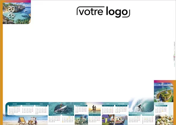 Sous-main personnalisable pour entreprises