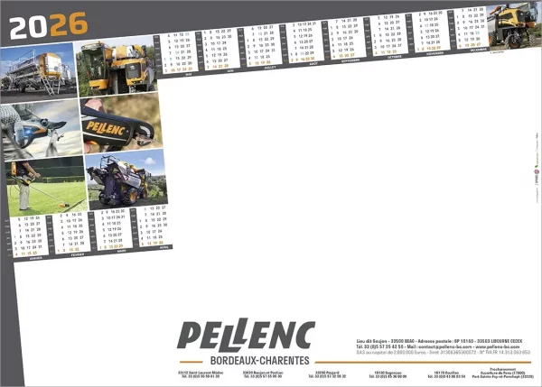 Sous-Main publicitaires totalement personnalisable N°10