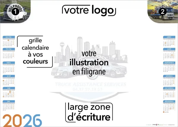 Imprimer sous-main personnalisé A3 pas cher
