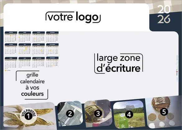 Sous-main personnalisable pas cher
