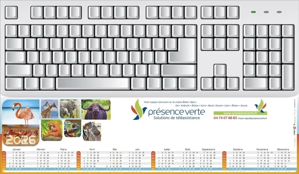 Sous-Main Clavier personnalisables