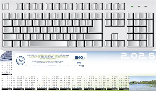 Sous-Main publicitaires Clavier 100% personnalisable N°2