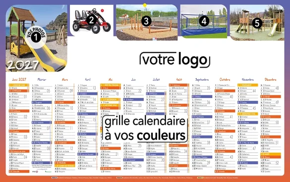 calendriers sous-main publicitaires