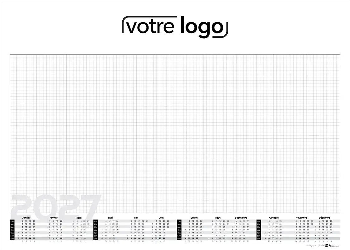 Sous-main-ClassiqueR Sous-main personnalisé pour entreprises
