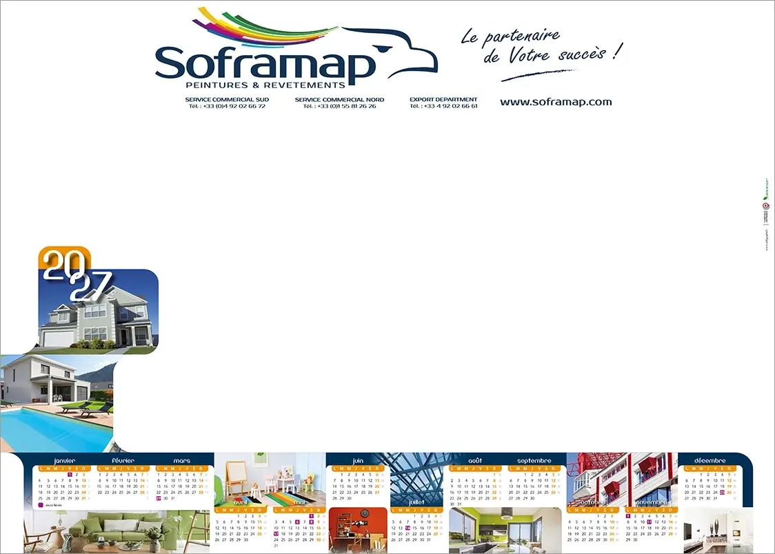 Sous-main-Personnalise-4V personnalisé pour l'entreprise