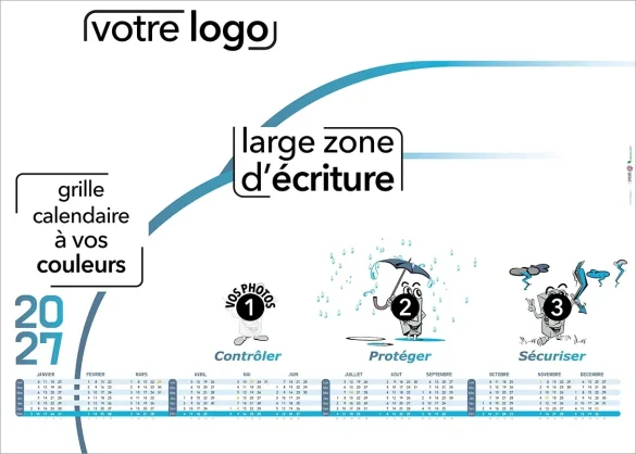 Sous-mains personnalisés pour les ambulanciers